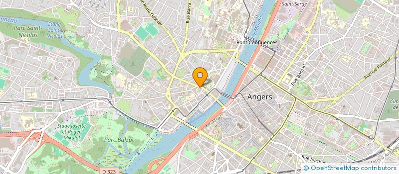 localisation de l'entreprise MADAME STEPHANIE HAUDIQUEZ à ANGERS