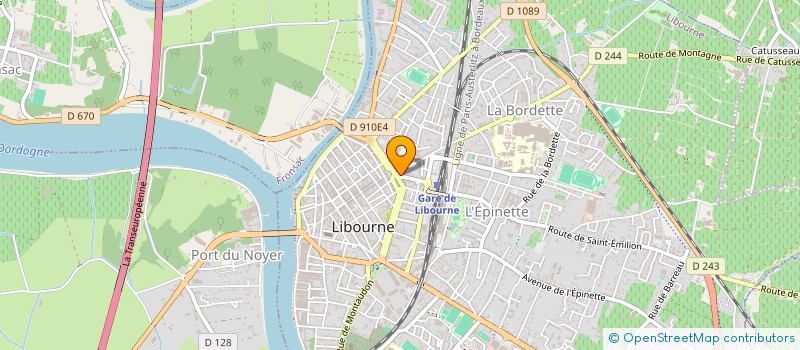 localisation de l'entreprise MADAME STEPHANIE HAUGUEL à LIBOURNE