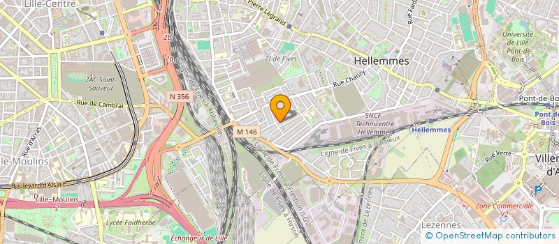 localisation de l'entreprise MADAME STEPHANIE HAZART à LILLE