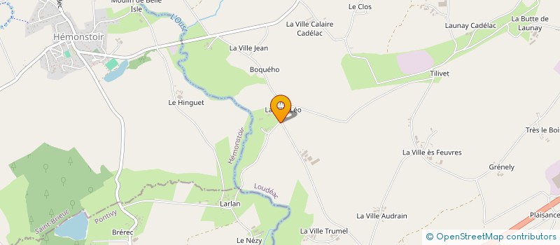 localisation de l'entreprise MADAME STEPHANIE HEBERT à LOUDEAC