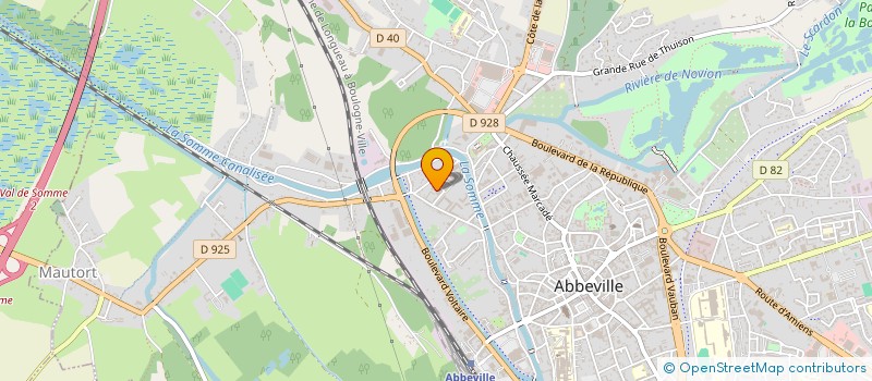 localisation de l'entreprise MADAME STEPHANIE HECQUET à ABBEVILLE