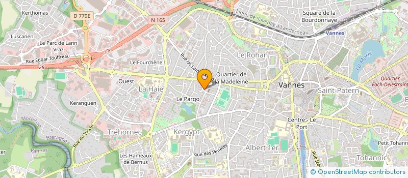 localisation de l'entreprise MADAME STEPHANIE HELIAS à VANNES