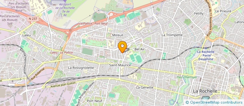 localisation de l'entreprise MADAME STEPHANIE HEMON  LA ROCHELLE