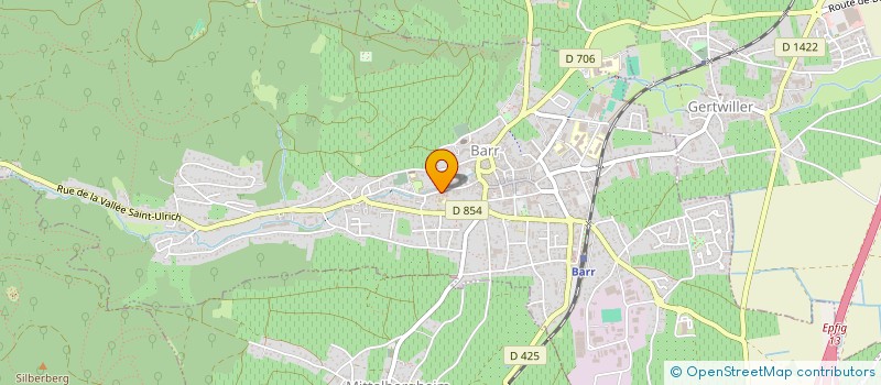 localisation de l'entreprise MADAME STEPHANIE HENNINGER  MUTZIG