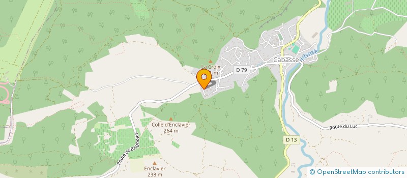 localisation de l'entreprise MADAME STEPHANIE HENRY  CABASSE