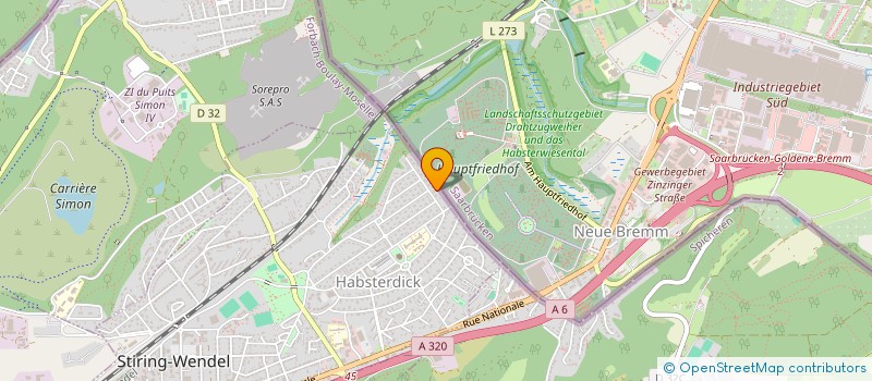 localisation de l'entreprise MADAME STEPHANIE HENRY  STIRING-WENDEL