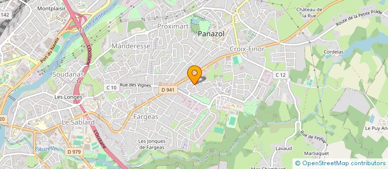 localisation de l'entreprise MADAME STEPHANIE HERAULT à PANAZOL