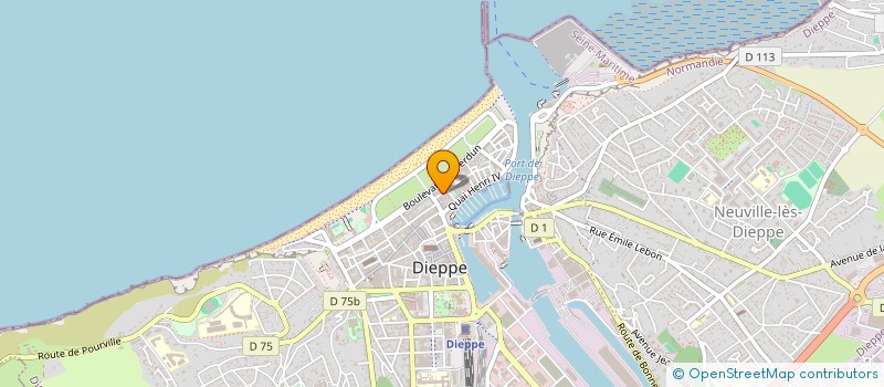 localisation de l'entreprise MADAME STEPHANIE HERICHER à DIEPPE