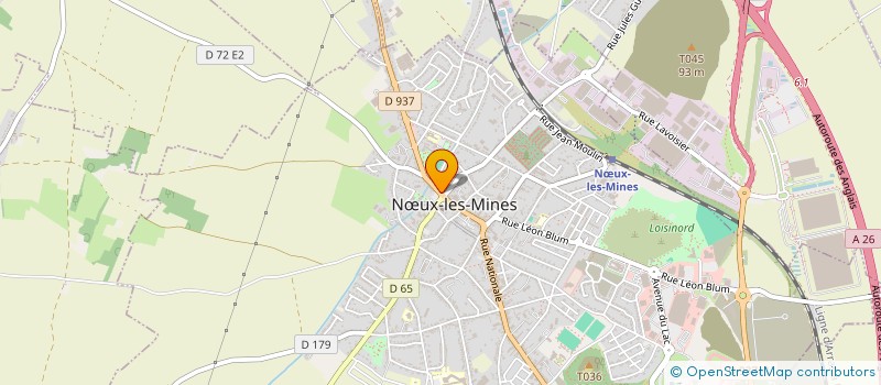 localisation de l'entreprise MADAME STEPHANIE HERNOUT  NUX-LES-MINES