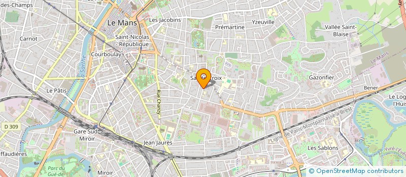 localisation de l'entreprise MADAME STEPHANIE HEROUIN  LE MANS