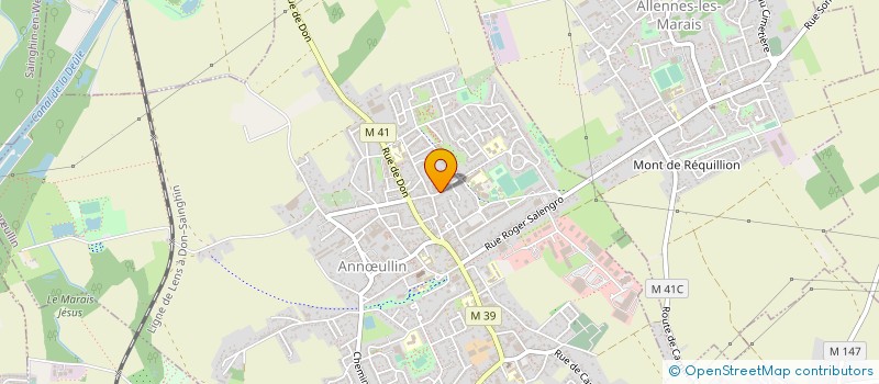 localisation de l'entreprise MADAME STEPHANIE HIROUX  ANNULLIN