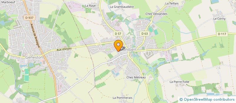 localisation de l'entreprise MADAME STEPHANIE HIVERT  LA PLANCHE