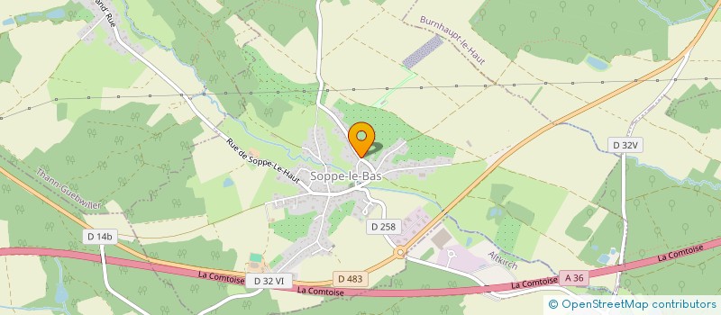 localisation de l'entreprise MADAME STEPHANIE HOAREAU  SOPPE-LE-BAS