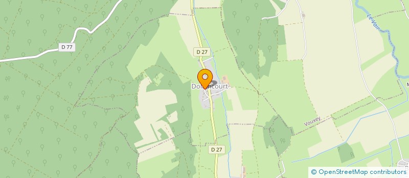 localisation de l'entreprise MADAME STEPHANIE HOFFARTH  DOLAINCOURT