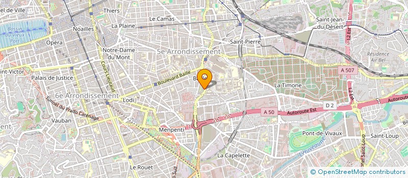 localisation de l'entreprise MADAME STEPHANIE HOFFMANN à MARSEILLE