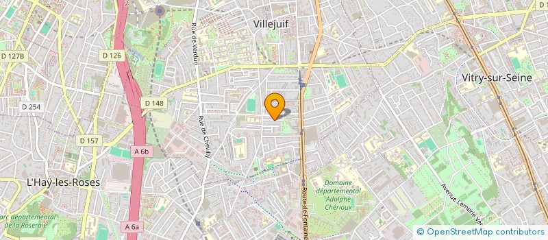 localisation de l'entreprise MADAME STEPHANIE HONNORE  VILLEJUIF