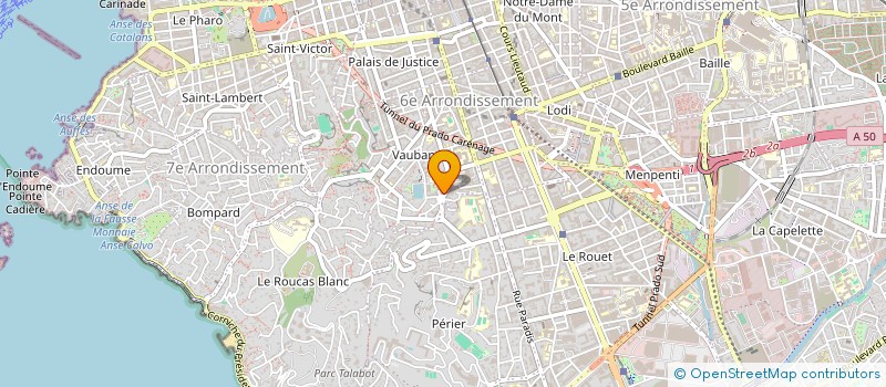 localisation de l'entreprise MADAME STEPHANIE HOURRIEZ à MARSEILLE