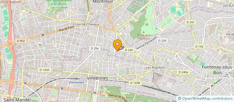 localisation de l'entreprise MADAME STEPHANIE HOYER à MONTREUIL
