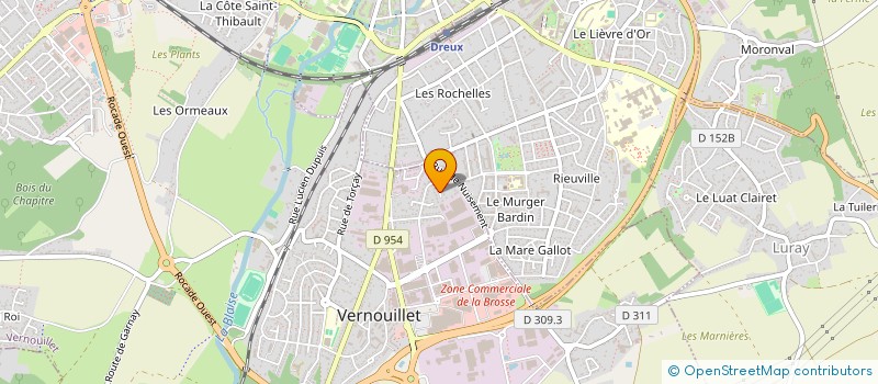 localisation de l'entreprise MADAME STEPHANIE HUCHON à VERNOUILLET