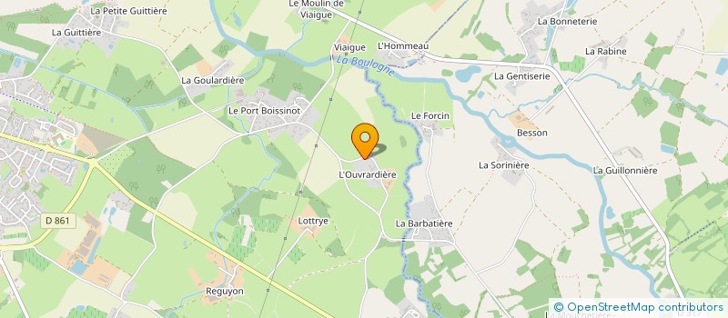 localisation de l'entreprise MADAME STEPHANIE HUET à SAINT-PHILBERT-DE-GRAND-LIEU