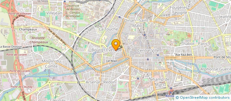 localisation de l'entreprise MADAME STEPHANIE HUSSENOT DESENONGES  RENNES