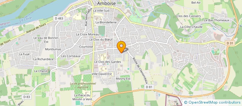 localisation de l'entreprise MADAME STEPHANIE HUTIN  AMBOISE