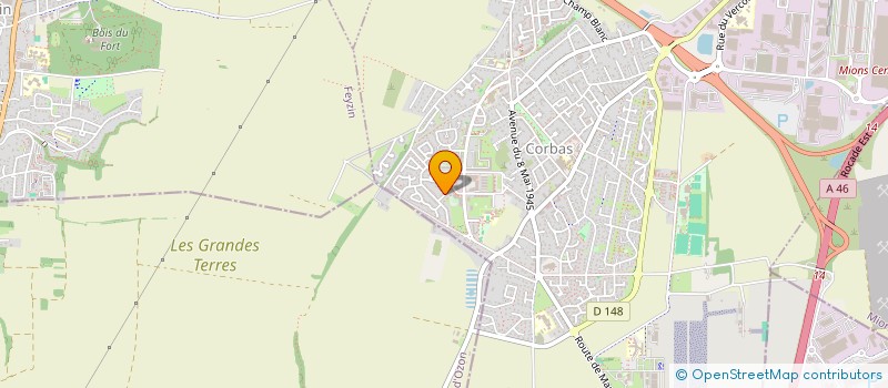 localisation de l'entreprise MADAME STEPHANIE IMHOFF à CORBAS