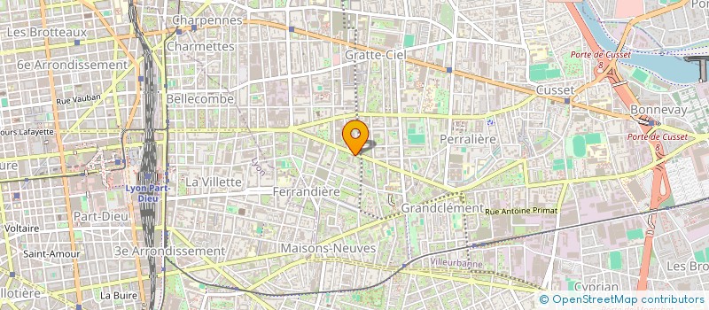 localisation de l'entreprise MADAME STEPHANIE ISCIL  VILLEURBANNE