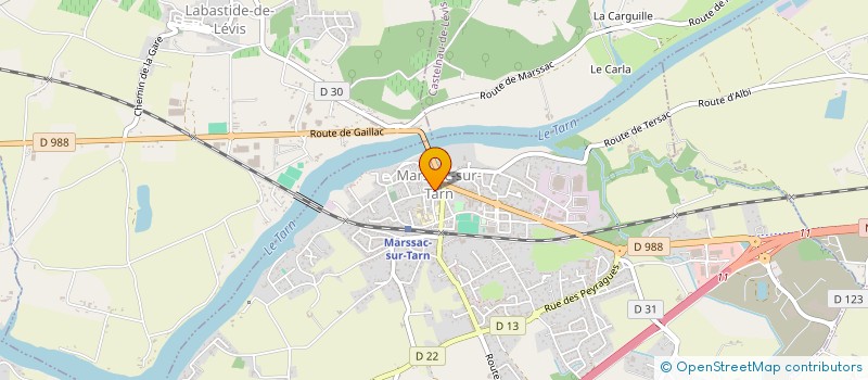 localisation de l'entreprise MADAME STEPHANIE IZARN à MARSSAC-SUR-TARN