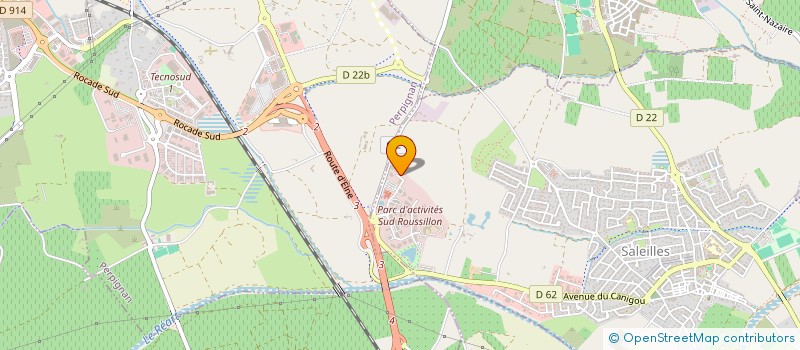 localisation de l'entreprise MADAME STEPHANIE IZQUIERDO  SALEILLES