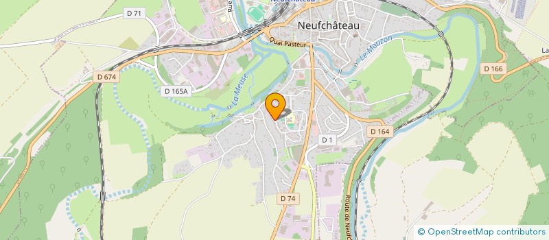 localisation de l'entreprise MADAME STEPHANIE JACOPIN à NEUFCHATEAU