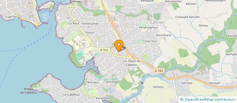 localisation de l'entreprise MADAME STEPHANIE JAFFREZIC  CONCARNEAU