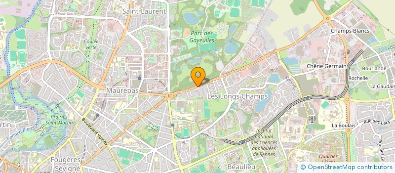 localisation de l'entreprise MADAME STEPHANIE JAMET  RENNES