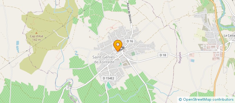 localisation de l'entreprise MADAME STEPHANIE JAMET  SAINT-GENIES-DE-FONTEDIT