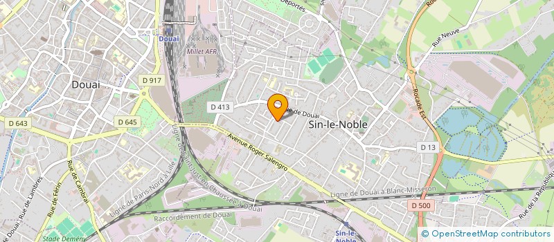 localisation de l'entreprise MADAME STEPHANIE JANBROERS  SIN-LE-NOBLE