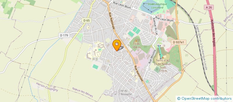 localisation de l'entreprise MADAME STEPHANIE JANIEC  NUX-LES-MINES