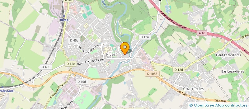 localisation de l'entreprise MADAME STEPHANIE JAROSO  RIVES