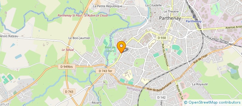 localisation de l'entreprise MADAME STEPHANIE JATIAULT à PARTHENAY
