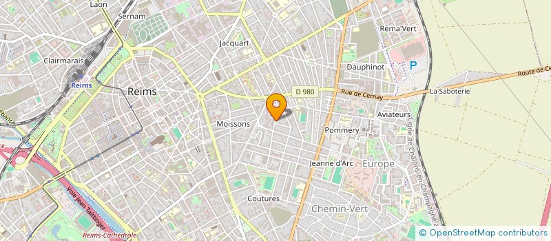 localisation de l'entreprise MADAME STEPHANIE JAYET  REIMS