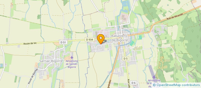 localisation de l'entreprise MADAME STEPHANIE JEAN-BAPTISTE  RABASTENS-DE-BIGORRE