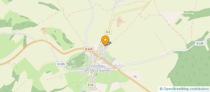 localisation de l'entreprise MADAME STEPHANIE JOBERT à COLOMBEY LES DEUX EGLISES