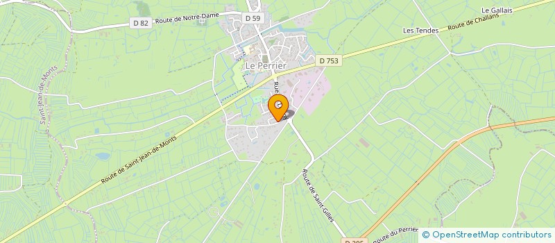 localisation de l'entreprise MADAME STEPHANIE JOLIVET  LE PERRIER