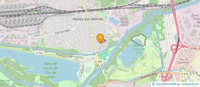 localisation de l'entreprise MADAME STEPHANIE JOLY  VAIRES-SUR-MARNE