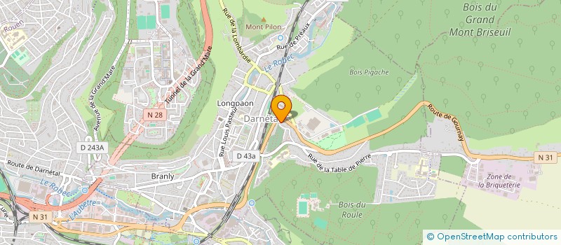 localisation de l'entreprise MADAME STEPHANIE JORRY  DARNETAL