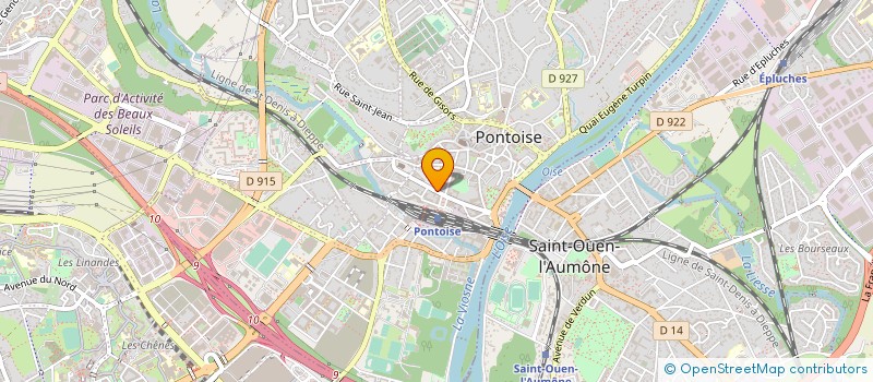 localisation de l'entreprise MADAME STEPHANIE JOSEPH  PONTOISE