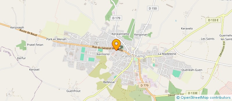 localisation de l'entreprise MADAME STEPHANIE JOUANNE  GRAND-CHAMP