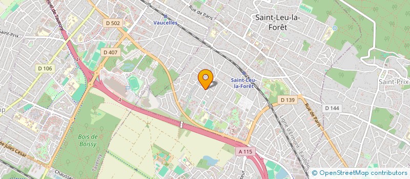 localisation de l'entreprise MADAME STEPHANIE JOUBERT  SAINT-LEU-LA-FORET