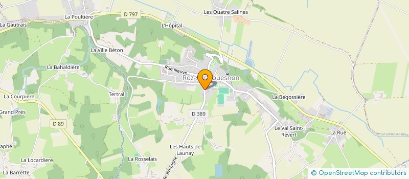 localisation de l'entreprise MADAME STEPHANIE JOURDAN  ROZ-SUR-COUESNON