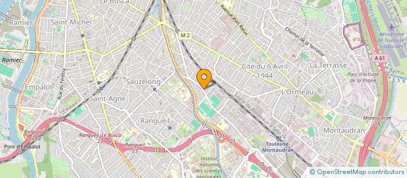 localisation de l'entreprise MADAME STEPHANIE JOVET à TOULOUSE