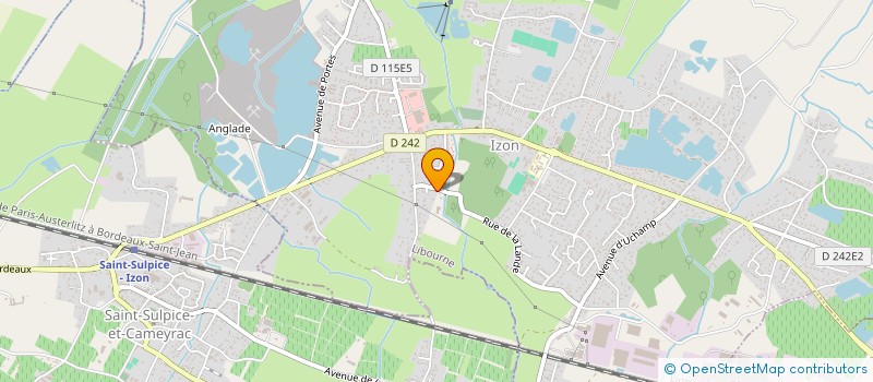 localisation de l'entreprise MADAME STEPHANIE JUGO  IZON